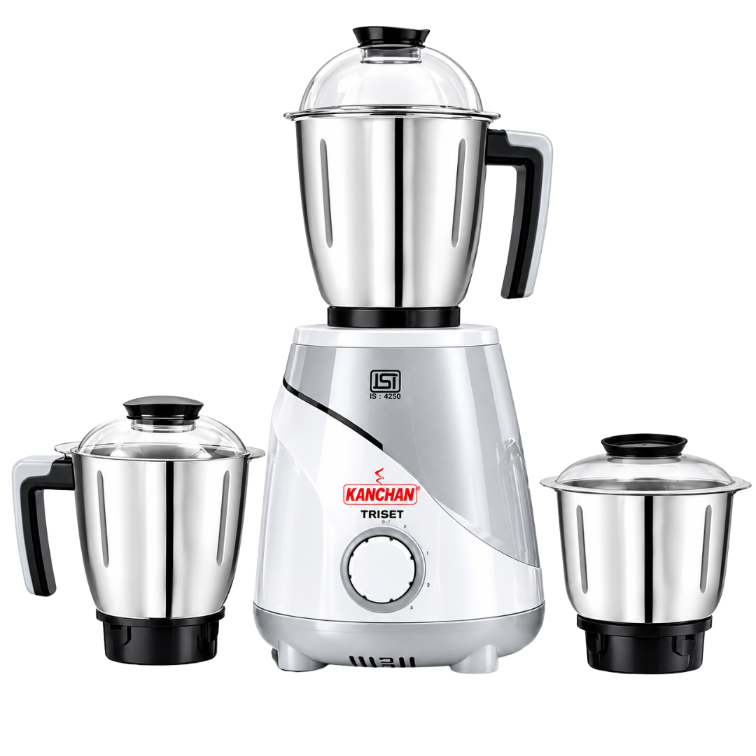 KANCHAN MIXER GRINDER 750W 3 JARS TRISET